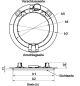 Preview: Revisionsklappe AluRondo Durchmesser 400mm